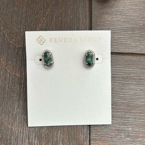 Kendra Scott Ellie Stud in Emerald